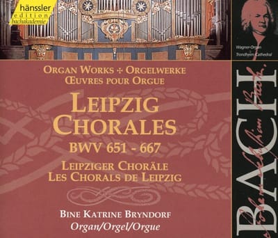 Bine Katrine Bryndorf - J.S. Bach: Organ Works: Leipzig Chorales Bwv 6 (2 CD)