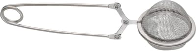 Gerimport Theefilter klem - RVS -zilver - D4 cm - theezeef - keukenaccessoires