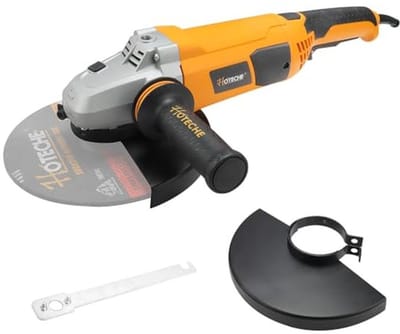 2400 W haakse slijper 230 mm met kopermotor en soft-start