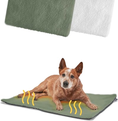 Zelfverwarmende Deken voor Honden en katten - 90 x 60 cm, Innovatieve en Milieuvriendelijke Warmtemat