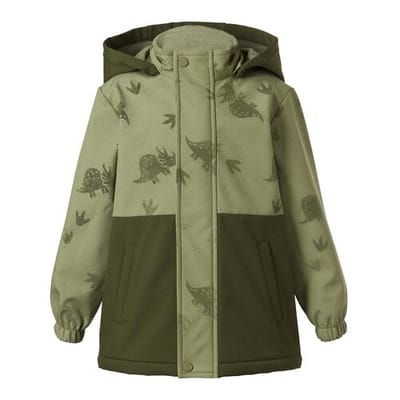 LUPILU Kinder softshell jas (Groen, 98/104)