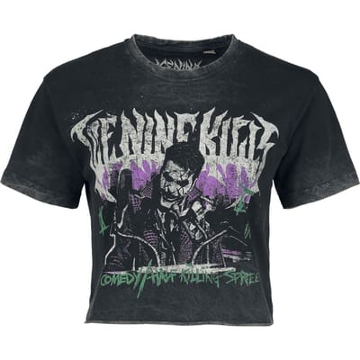 Ice Nine Kills T-shirt - Joker Punk - S tot XXL - voor Vrouwen - antraciet