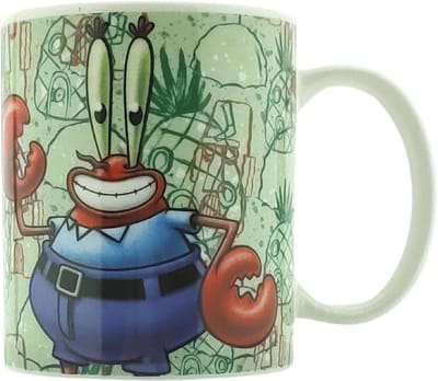 SpongeBob Squarepants Keramische Mok - 330 ml - Mr Krabs