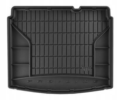 FROGUM TM Kofferbakmat - Geschikt voor JEEP Compass II (vanaf 2016) - Onderste laadvloer - TPE Rubber - Zwart