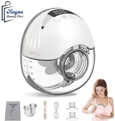 Draagbare handsfree borstkolf met LCD Display – 4 Modi & Draadloos – borstkolf electrisch dubbel – draadloze borstkolf – dubbele borstkolf – elektrische borstkolf handsfree - 64628