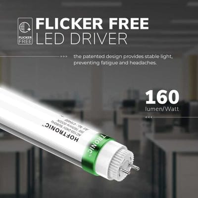 HOFTRONIC LED TL armatuur 150cm - T8 (G13) - 30W 4800 lumen (160lm/W) - 6000K daglicht wit (860) - Flikkervrij - IP20 Stofdicht