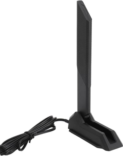 SPHProducts - Tri-band WiFi-antenne - Hoge Versterking - Magnetisch - 12dBi - Verbeterde Dekking - Geschikt voor Pc-desktop - 140 mm Kabel