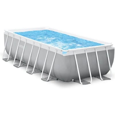 Intex Prism Frame Rechthoekig Opzetzwembad Set - 488 x 244 x 107 cm - Met filterpomp