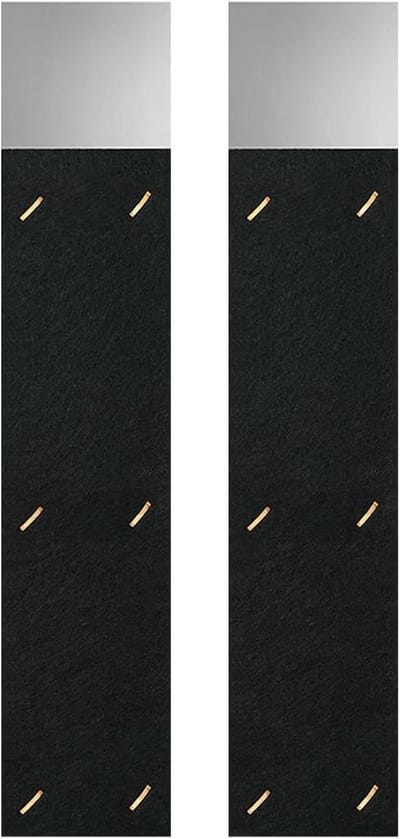 Dakgoot Geluiddemper - Gootontstopper Ruisdemper - Geluidsreductie Water - Verstelbare Metaalplaat - 29 x 10 cm - Zilverkleurig