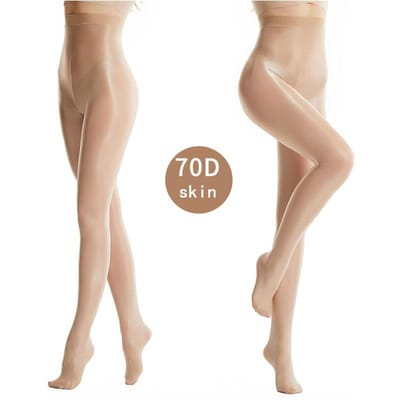Collants de Yoga Pratique S / M / L / XL Grande Taille 80D Collants Réfléchissants à l'Huile pour Chanteur de Nightclub Collants de Scène M