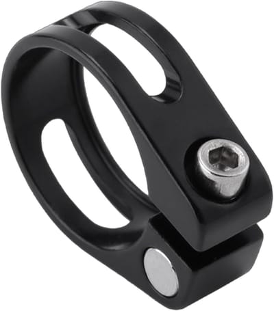Zadelpaalklem - Fietsklem Zadelpen - Fiets Zadel Verstellen - Hoge Hardheid - 349 mm - Zwart