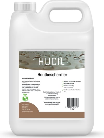 hout impregneermiddel- 5 liter - nano coating hout - pro - bescherming - woodsealer - woodseal - wood sealer - hout waterdicht maken - impregneerspray