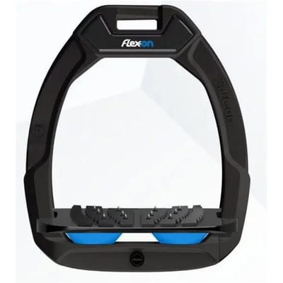 Veiligheidssporen Paardrijden Geh inclined Ultra Grip Zwart/Zwart/Blauw Flex-On Safe-On