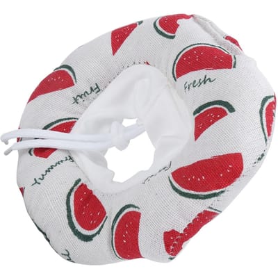 Collerette de récupération pour chat Réglable et douce Collerette Élisabéthaine de protection pour chats et chiens Type 1 white