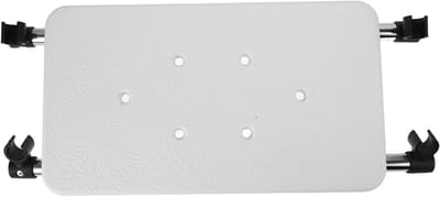 Badzitje voor Rollator - Douchezitje Opklapbaar - Veilig Douchen - Antislip Oppervlak - 50 x 22 x 4 cm - Wit