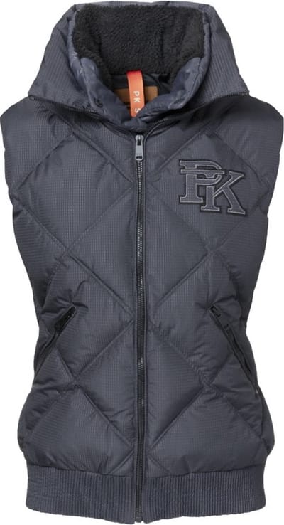 PK International - Bodywarmer - Dames - Waterafstotend - Ademend - Mizar - Grijsblauw - XS/34