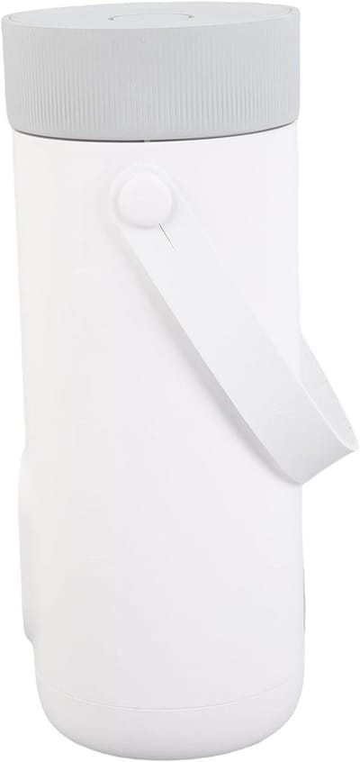 Reiswaterkoker - Kleine waterkoker - Onderweg water koken - 12 uur warmhouden - 350 ml - Zwart
