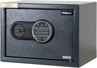 Elektronische kluis 25 l - Hotel type - met 3 indicatielampjes 229x405x336 mm Torros KLE229
