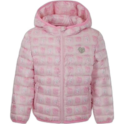 Jas met kap, rits voor kinderen Guess