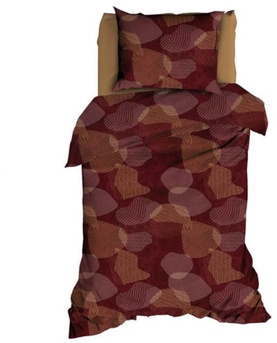 Satin d'Or Bionic Dekbedovertrek - Eenpersoons - 140x200/220 cm - Magenta