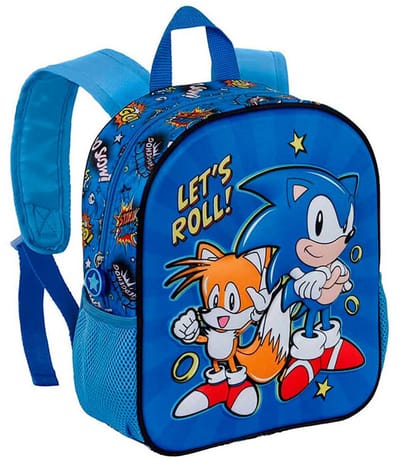 Sonic The Hedgehog Rugzak Lets Roll - Hoogte 31cm