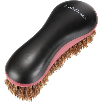 LeMieux Body Brush Zwart/Rood