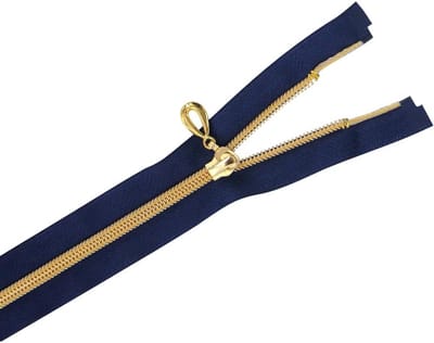Set van 5 Metalen Ritsen in Verschillende Lengtes en Kleuren voor Kleding en Handwerk