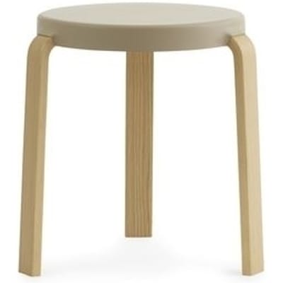 Normann Copenhagen - Tap kruk - zand - eiken - beige