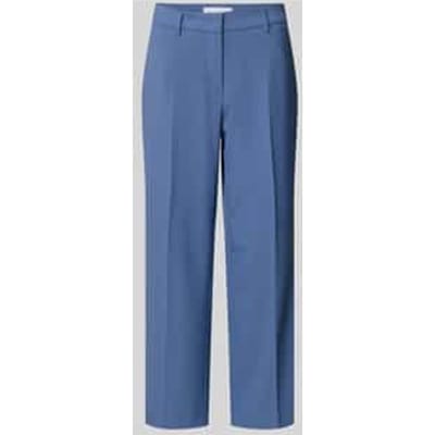 Wide fit stoffen broek met viscose Model 'Olessa'