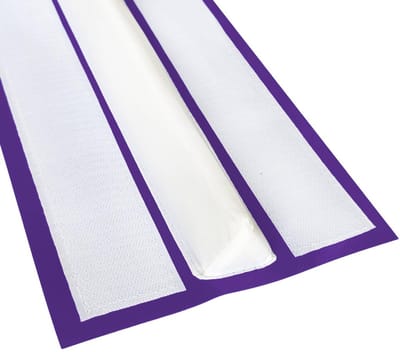 Unyqoos® Paars verbindingsband voor opblaasbare gymnastiek en yogamatten