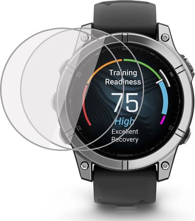 2x Screenprotector geschikt voor Garmin Fenix 8 43mm / Fenix E 47mm - Folie Screen Protector