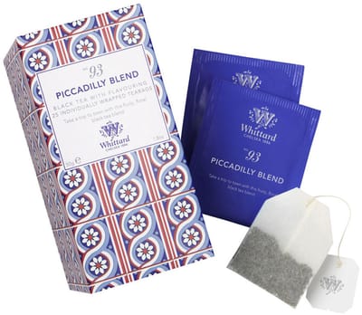 Zwarte thee Whittard of Chelsea Piccadilly Blend, 25 pcs.
