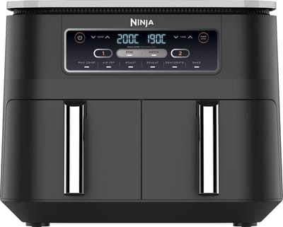 Ninja Dubbele Airfryer XXL - 7.6 Liter - 2020 Model - Dual Zone Technologie - AF300EU