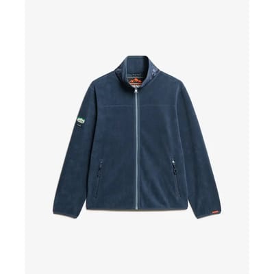 Superdry - Active fleece met volledige rits - Heren - Truien