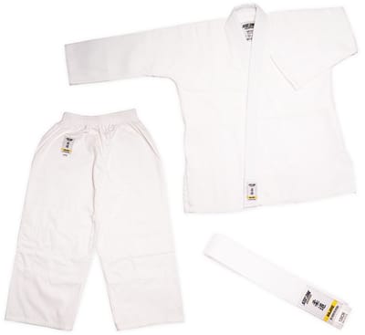 StormCloud Hajime Collectie - Judogi voor Kinderen - Wit - Inclusief Witte Band