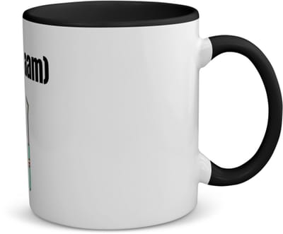 Akyol - tandarts materiaal met eigen naam koffiemok - theemok - zwart - Tandarts - mondhygiënisten/tandartsen - iemand die tandarts is of mondhygiënist - verjaardag - cadeau - kado - geschenk - 350 ML inhoud