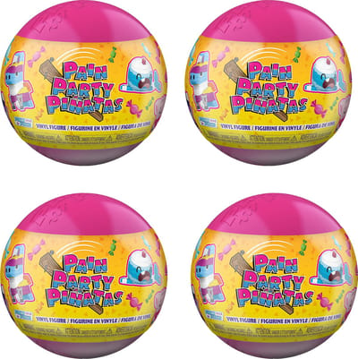 Funko Paka Paka Pain Party Piñata 4-Pack – Mystery Capsules – Blind Box Verzamelfiguren