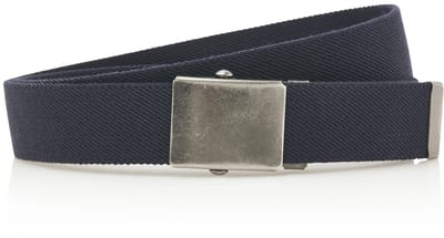Werkriem Canvas Stretch - Ergonomische Werkbroek Riem - Navy blauw - Lengte totaal 110 cm / Riemmaat 95