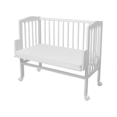 Waldin co sleeper/ wieg 2 in 1 wit