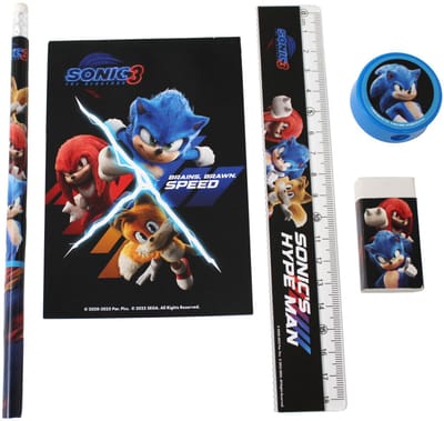 Sonic the Hedgehog Hype Man Briefpapierset, 5 stuks