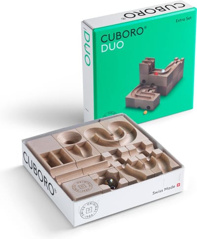 Cuboro uitbreiding knikkerbaan Extra Set Duo