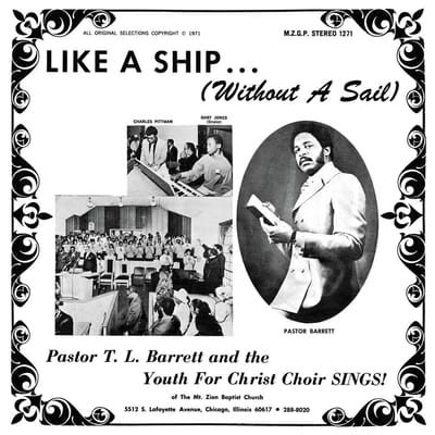 Pastor T.L. Barrett & The Youth For Christ Choir - Like A Ship... (Without A Sail) (2 LP) (Coloured Vinyl) (Limited Edition)