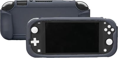 TPU Silicone Bescherm Hoes Grip geschikt voor Nintendo Switch Lite - Grijs
