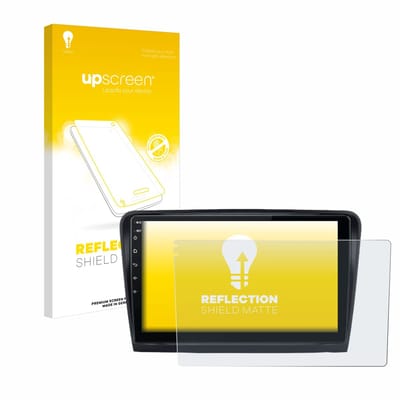 upscreen - Screenprotector voor Junsun V1 Plus 10" Skoda Octavia 2 2008 - 2013 - Folie Beschermfolie anti glare matte