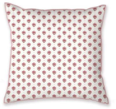 Pip Studio Jaipur Flower Square Cushion Sierkussen - 40 x 40 cm cm - Licht roze