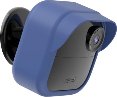 Camera Beschermhoes - Beveiligingscamera Cover - Buitenbeveiliging - Waterdicht Ontwerp - 16 cm - Blauw
