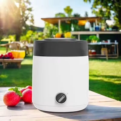 Bolke IJsmachine - Yoghurtmaker & IJsmaker - 1,8L - Zelf Roomijs Sorbet & Frozen Yoghurt Maken