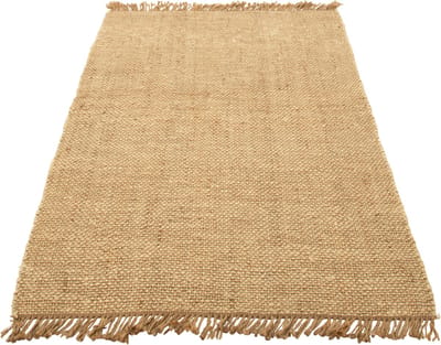 J-Line tapijt Havana - polyester - naturel/wit - small