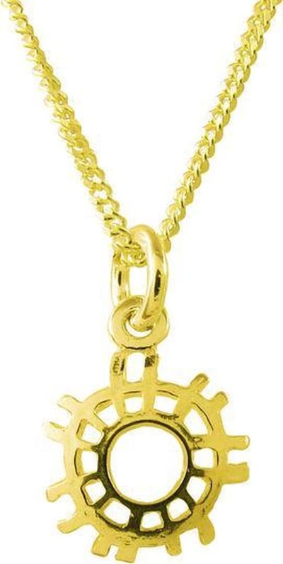 AuBor ®,  Hanger. Kleine gouden zon.