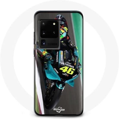 Coque - Valentino Rossi - Samsung Galaxy S20 Ultra - Souple - Noir - Protection